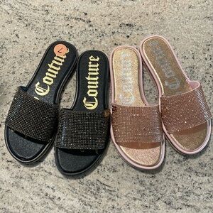 Juice Couture sandals NWOT size 7
